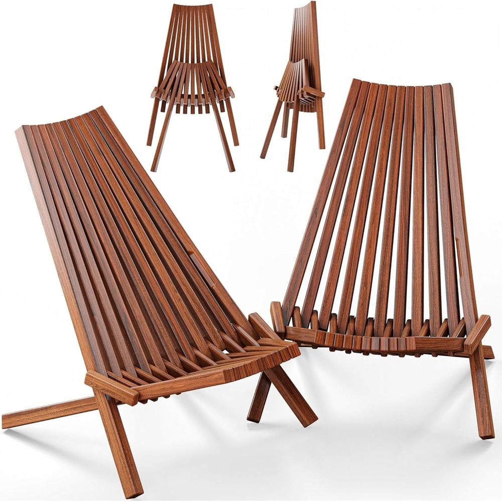 Outdoor Furniture Diy - Paquete de 2 Sillas Plegables de