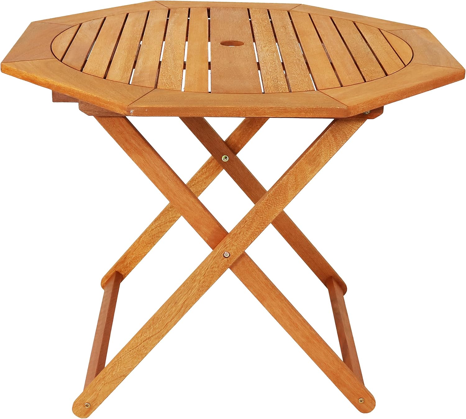 Outdoor Furniture One Piece - Mesa plegable para exteriores de madera