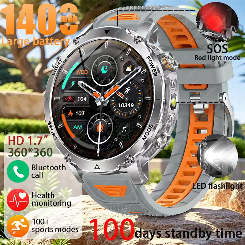 Outdoor Rug Waterproof - Nuevo Reloj Inteligente Deportivo Militar Resistente