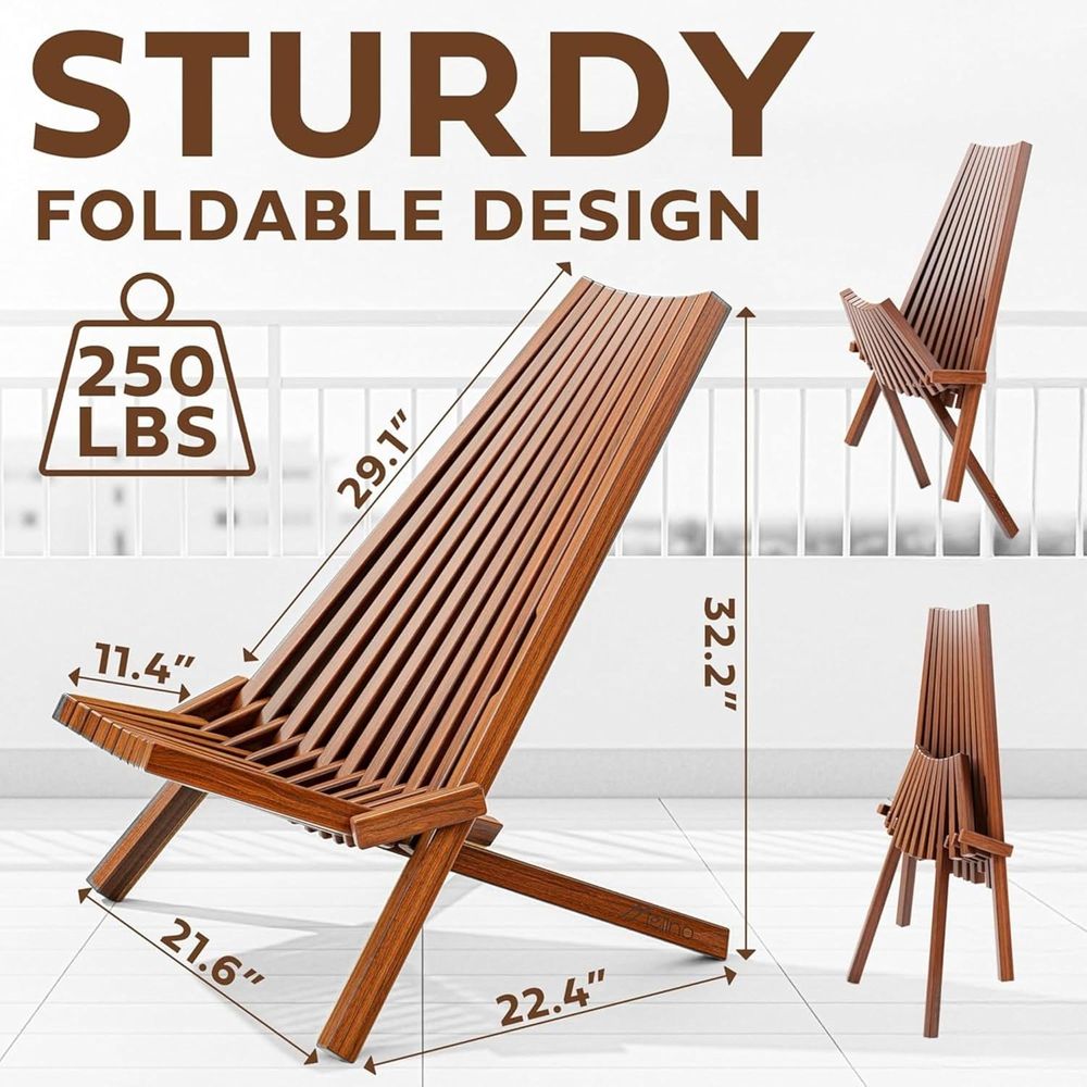 Paquete de 2 Sillas Plegables  - Outdoor Furniture Diy reseña y precio