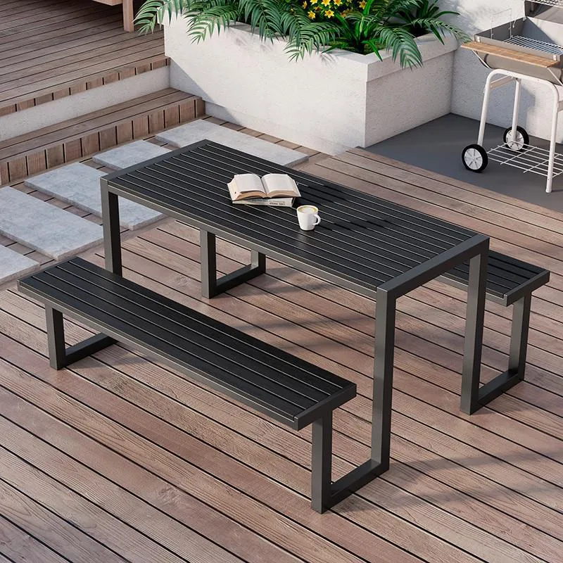 Conjunto de Mesa y Sillas de E - Outdoor Furniture One Piece reseña y precio