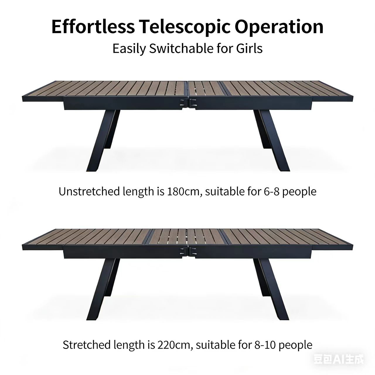 Juego de Mesa de Jardín de Alu - Outdoor Furniture Durable reseña y precio