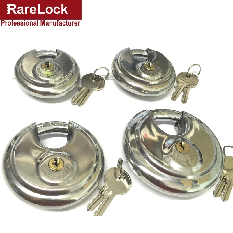Candado de acero circular con  - Outdoor Furniture Diy reseña y precio