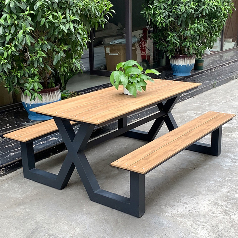 Banco Moderno de Madera Maciza - Outdoor Furniture One Piece reseña y precio