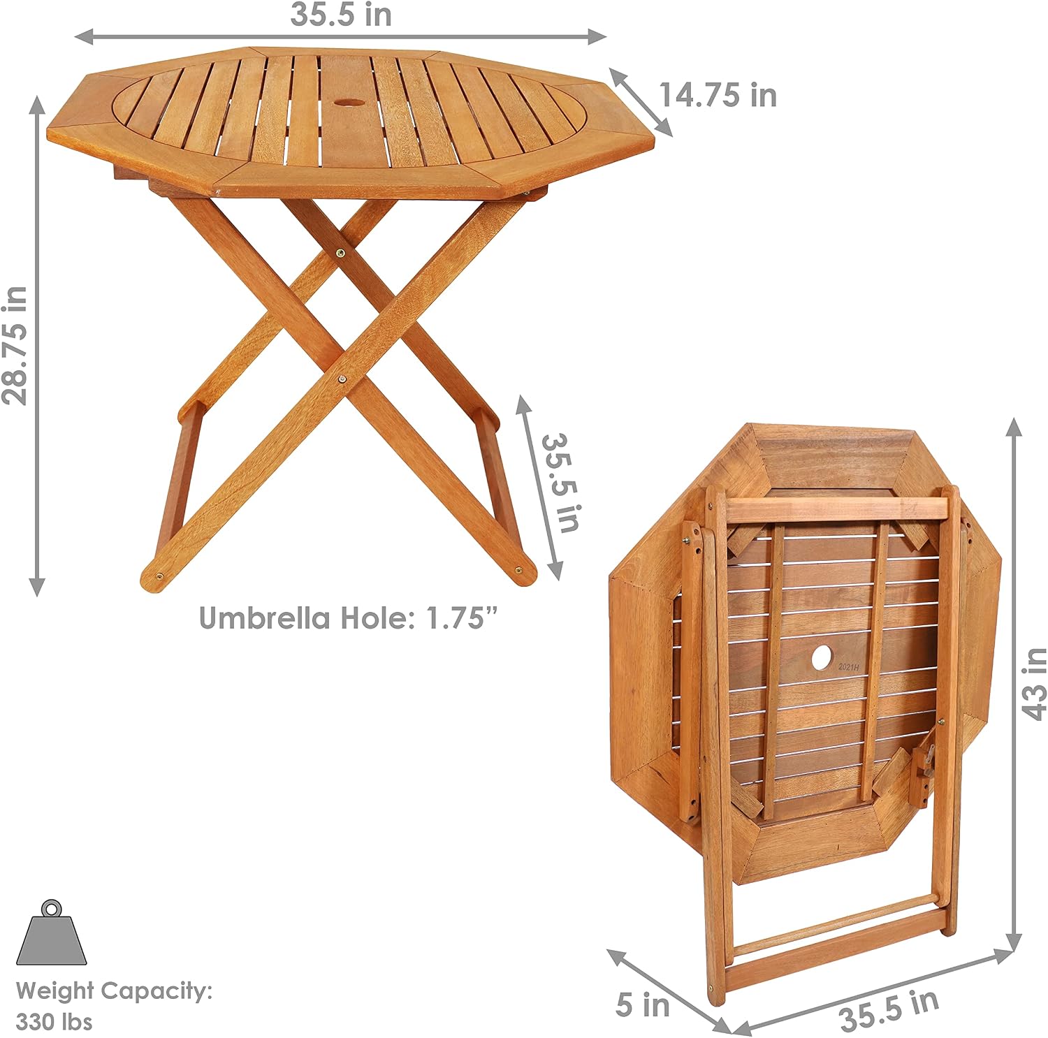 Mesa plegable para exteriores  - Outdoor Furniture One Piece reseña y precio