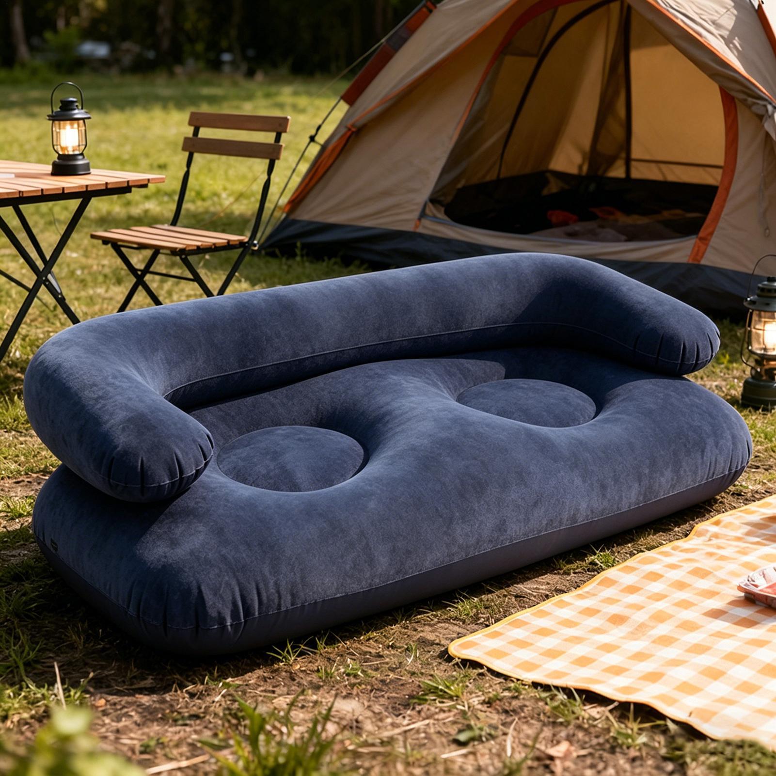 Sofá Inflable Doble de Dos Pla - Outdoor Furniture Arhaus reseña y precio