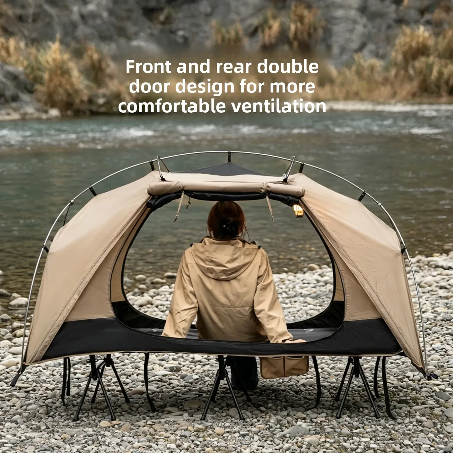 MOUNTAINHIKER Cama de Campaña  - Outdoor Furniture Arhaus reseña y precio