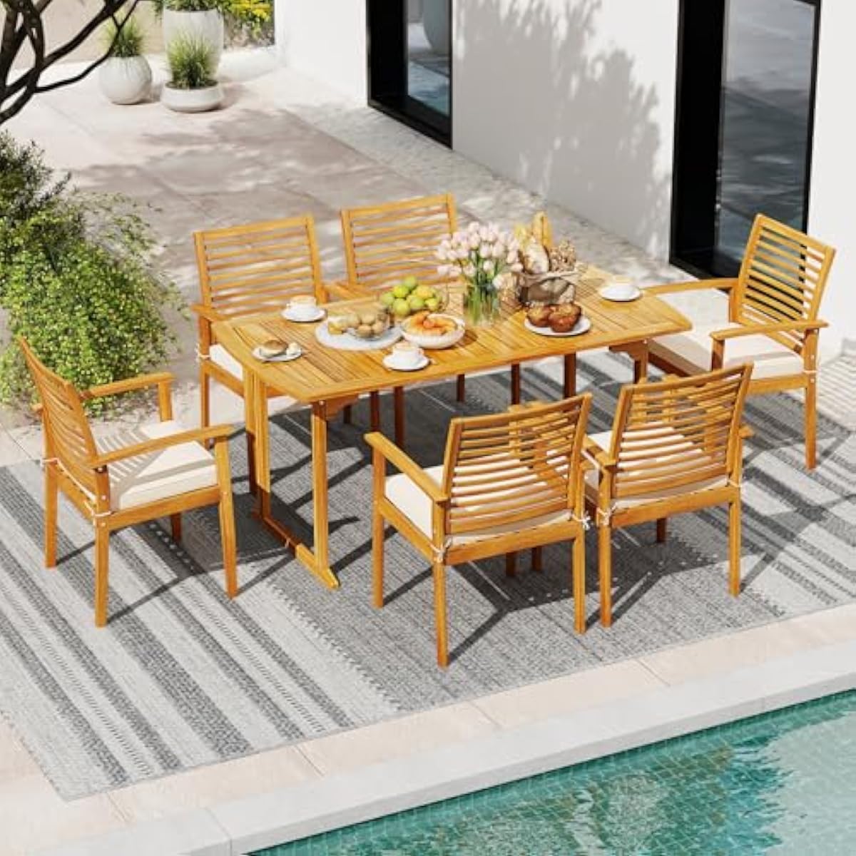 Conjunto de comedor para exter - Outdoor Furniture One Piece reseña y precio