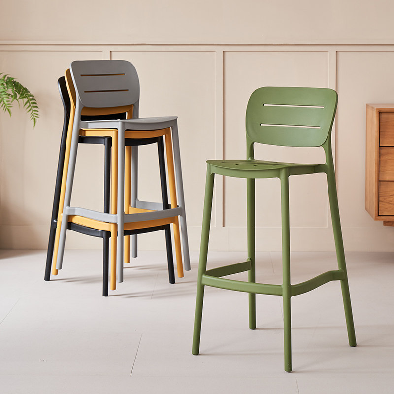 Taburete de Bar Apilable Moder - Outdoor Furniture Durable reseña y precio