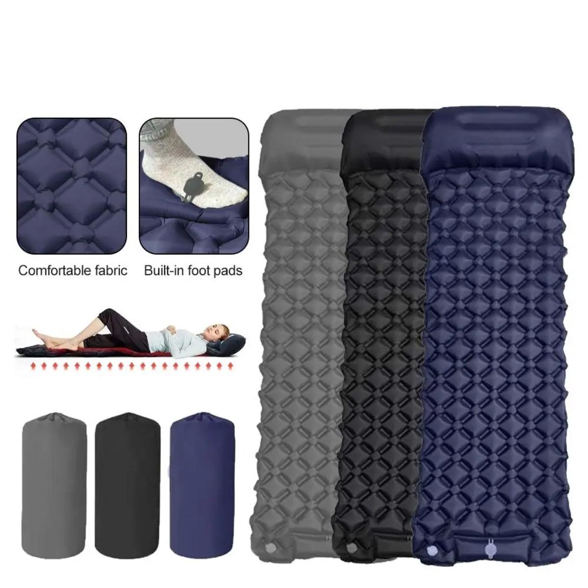 Colchón de aire inflable indiv - Outdoor Rug Waterproof reseña y precio