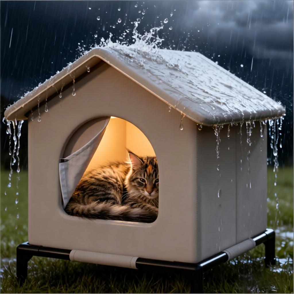 Casas para Gatos con Colchonet - Outdoor Rug Waterproof reseña y precio