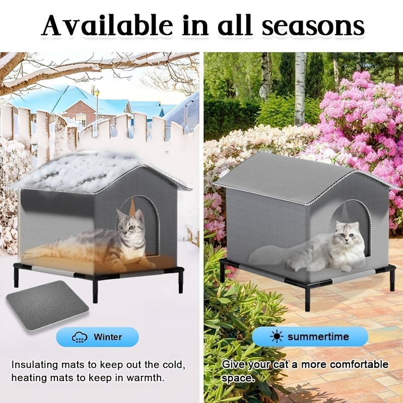 Casas para Gatos con Colchonet - Outdoor Rug Waterproof reseña y precio