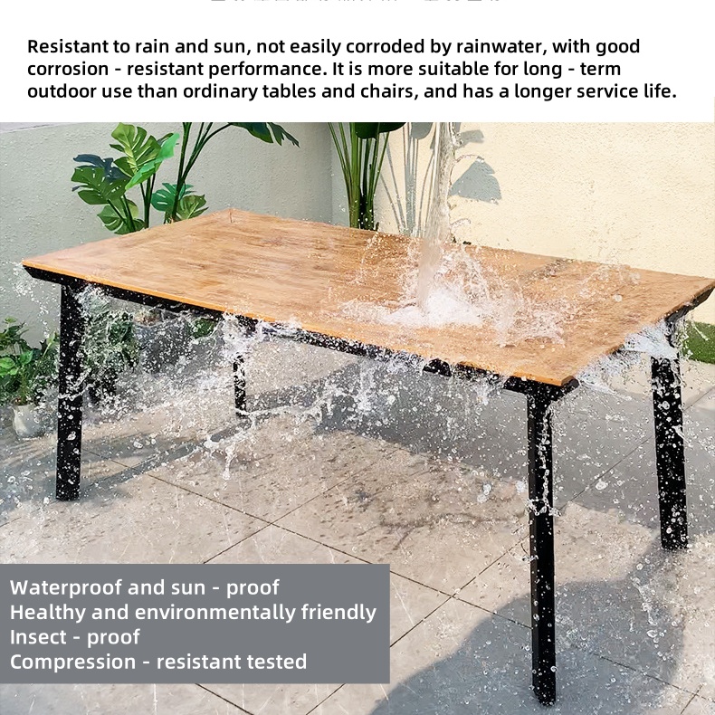Conjunto de Mesa de Comedor Ex - Outdoor Furniture Durable reseña y precio