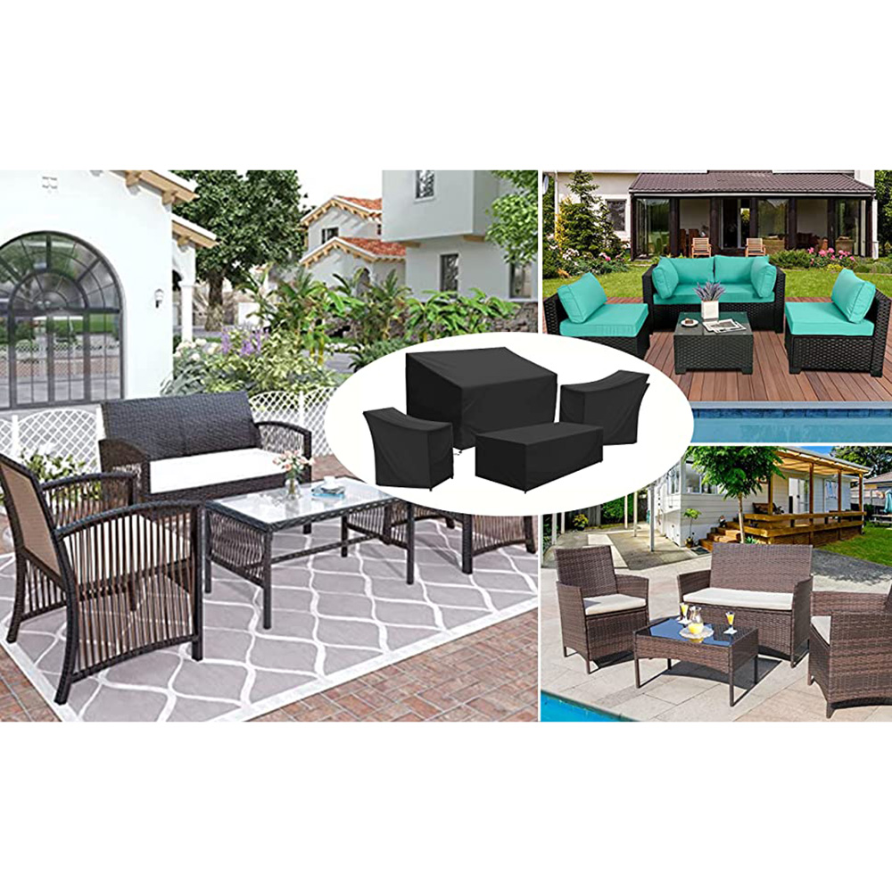 Juego de fundas para muebles d - Outdoor Furniture Durable reseña y precio