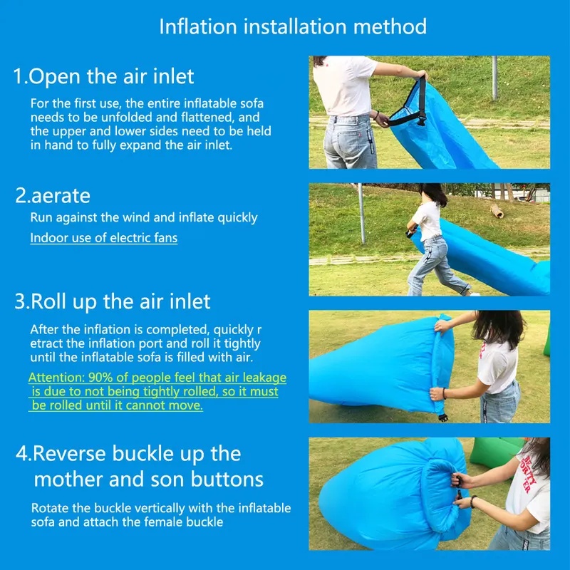 Sofá inflable portátil, ligero - Outdoor Furniture Arhaus reseña y precio