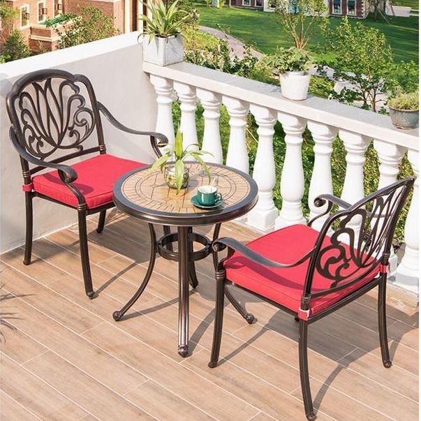 Mesa y sillas de patio de alum - Outdoor Furniture One Piece reseña y precio