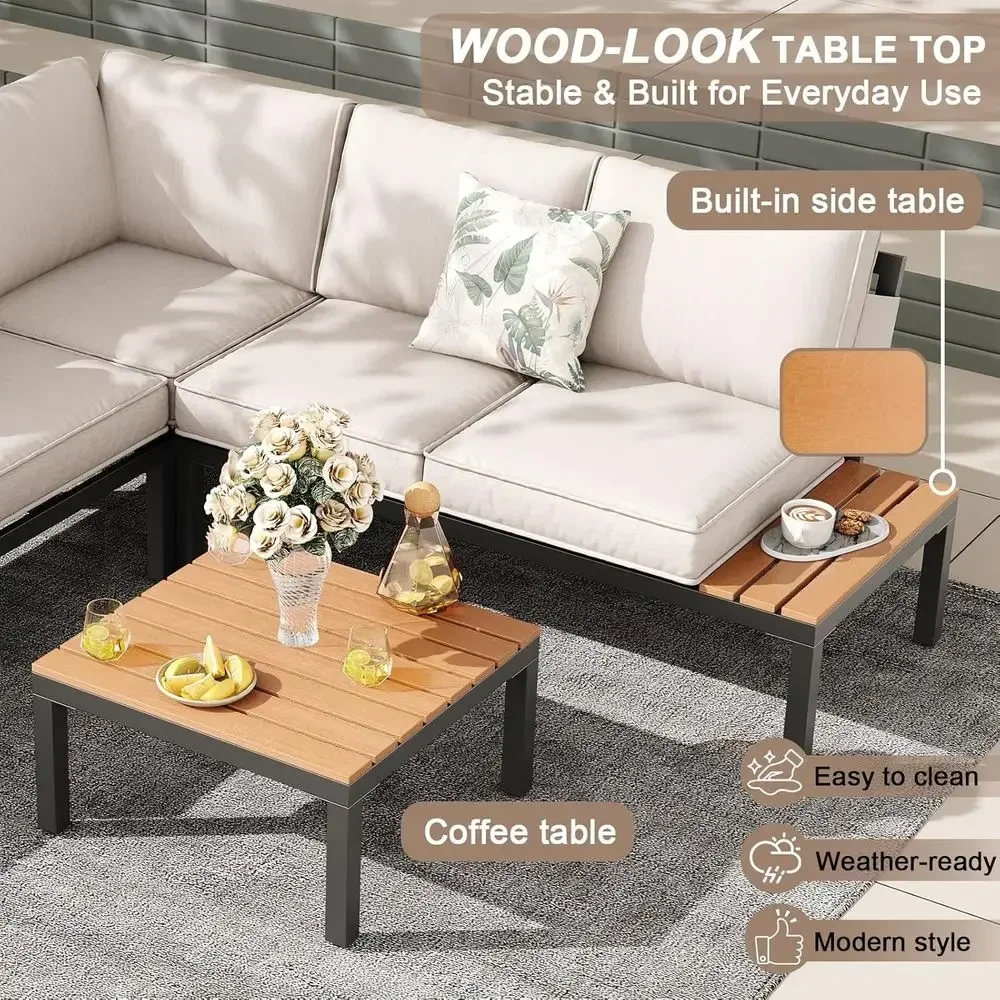 Conjunto de Muebles de Patio p - Outdoor Furniture Durable reseña y precio