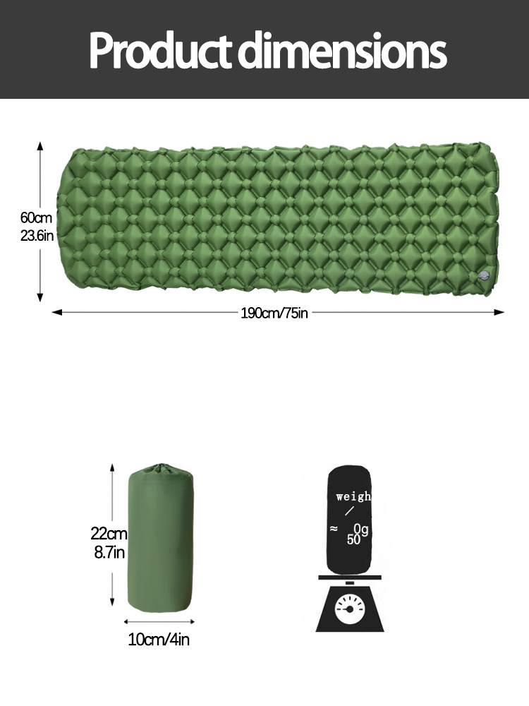 Colchón Inflable para Acampar, - Outdoor Furniture Arhaus reseña y precio
