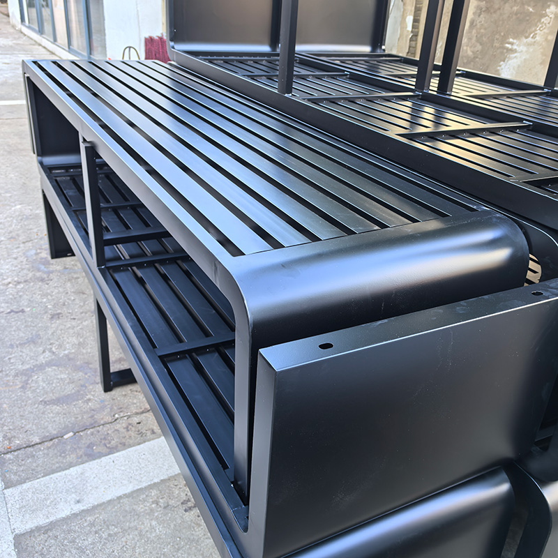 Sillón y banco de hierro moder - Outdoor Furniture Durable reseña y precio